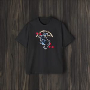 Youth Batting Bear Baseball Tennessee Smokies T-Shirt2